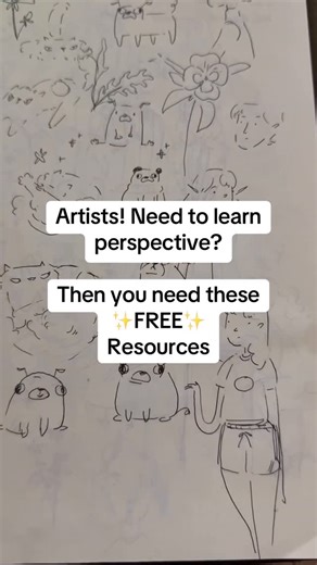 Georgina Cahill Productions on Instagram: "Need to learn perspective? Then you need these resources! . . . #arttips #arttipsandtricks #illustration #illustrator"