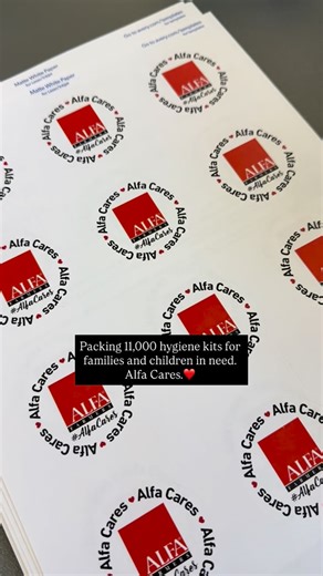 Alfa Cares!❤️ Last week at the Alfa Youth Leadership Conference, 90 ninth and 10th grade students packed over 11,000 hygiene kits for families and patients in need at Children's of Alabama. This service project was possible thanks to generous donations from county Farmers Federations and Alfa Insurance employees. Families never expect to be in a situation where they need to be at the hospital with their children. We’re thankful we could play a small part in helping those in need. Small acts of k