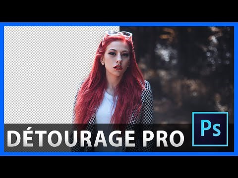 Comment DÉTOURER un PERSONNAGE dans Photoshop (supprimer l'arrière plan d'une photo)