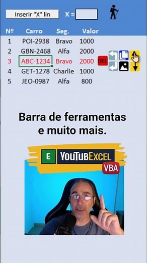 Learn Excel VBA on our channel #excel #excelbr #vbanoexcel #vba