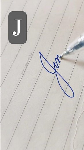 cursive letter ‘J’ #cursivehandwriting #calligraphy #cursivewritingenglish #flawless #handwriting