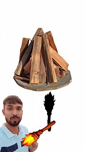 Light the extinguished wood 🔥💪🎯 #wood #firewood #fire #challenge #fblifestylechallenge #reelsfacebook #fbyシvideo #fbreelsfypシ゚ #UGC Roaming Circle | Rohit ke challenge