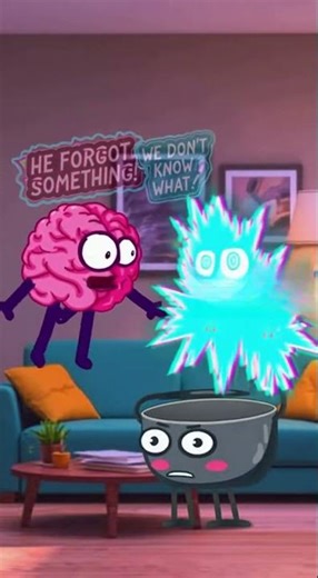 When Your Brain & Anxiety Form a POWER DUO 😭🔥 | Psychological Chaos Animation #funny #memes