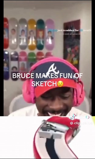 BRUCE MAKES FUN OF SKETCH#sketch #jynxzi #dukedennis #kai #sketchrumors #faze #banks #clips #fyp #n3on #bruce #silky #zias #max #lacy #ronaldo