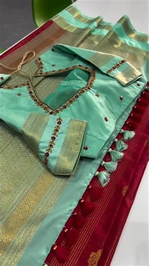 Maggam work blouse designs#blousedesigns #youtubeshorts #shortvideo