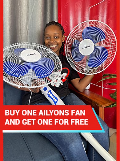 Stay Cool with the Ailyons Fan - Buy One, Get One Free!