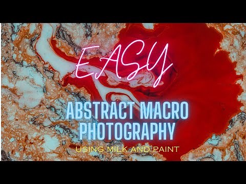 Easy abstract macro photography