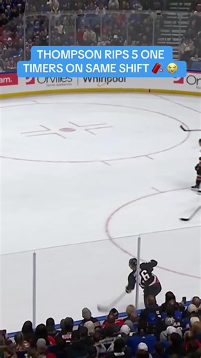 Tage Thompson's Incredible Five One-Timers in One Shift