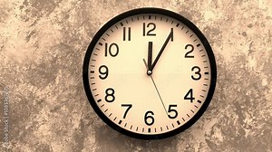 Turn back time , Clock running backwards