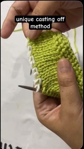 how to cast off knitting patterns #knittinghacks #easyknitting #knittingpatterns