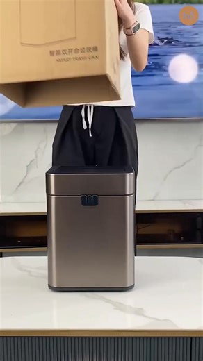 Tired of touching a dirty bin lid? Our motion-sensor Smart Trash Cans open like magic and seal away odors so your space always smells fresh.  Watch it work — it’s oddly satisfying!  Perfect for modern kitchens & minimal homes Order Now:- https://homeessentials.in/collections/smart-trash-cans | The Home Essentials Store | Facebook