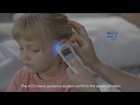Microlife IR 200 Ear thermometer with guidance system for accurate positioning- EU Version