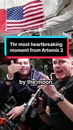 The most heartbreaking moment from Artemis 2. #fyp #spacetok #artemis #nasa #astronomy