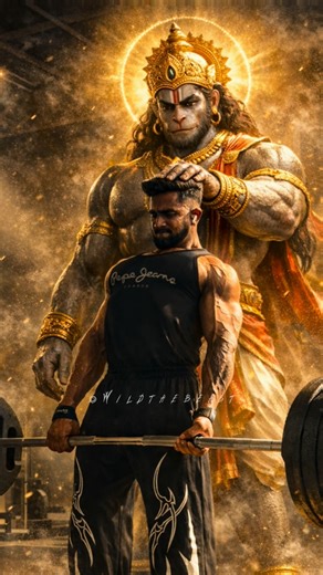 CHETHAN KS | Comment “WILD” for PROMT 🦍😈 @wildthebeast__ #hanuman #anjaneya #ajaneeputra#sriram #trending | Instagram