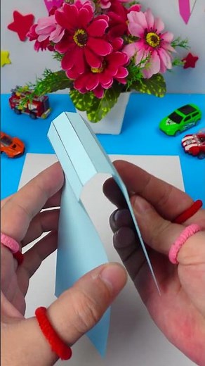Rainbow Heart Flip Book ❤️ Fun Paper Craft for Kids #fun #DIY