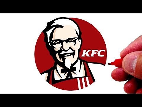 How To Draw the KFC Logo