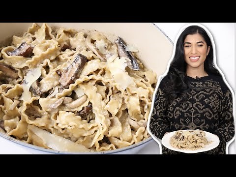 Creamy Truffle Mushroom Pasta (Gusto 101's Mafalde ai Funghi!)