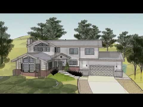 SketchUp 3D House Animation in HD
