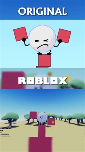 Heres your blocks! | Tpot 2 BFDI Vs Roblox Comparison #roblox #bfdi #osc #objectshowcommunity #tpot #bfb