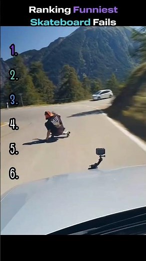 Ranking Funniest Skateboard Fails😭