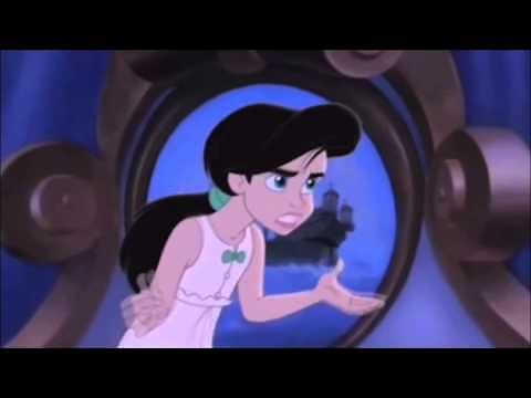 The little mermaid Ariel and Melody