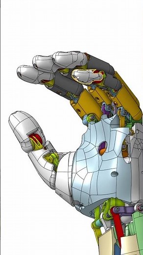 Humanoid Robot Hand Prototype