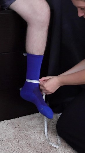 ASMR Measuring his foot #asmr #shoefitting #asmrsounds #asmrvideo #asmrfyp #asmrtiktoks #asmrtingles #asmrforsleep #asmrroleplay #asmrmeasuring #chilibasmr #bestasmr #realpersonasmr #fyp #foryou #chilibasmr #hannahandjeremy #tapemeasure #bespoke #asmrfitting