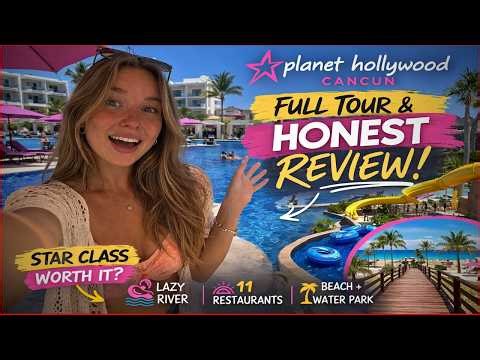 🌴 Planet Hollywood Cancun Full Tour & Honest Review | Is This the BEST All Inclusive in Mexico? ⭐