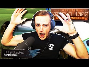 LEVEL 1000 IN ROCKET LEAGUE REWARDS!