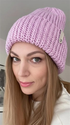 KNIT-LOOk crochet hat #crochet #knitting #handmade #crocheting #háčkovanie #crochetpatterns #diy