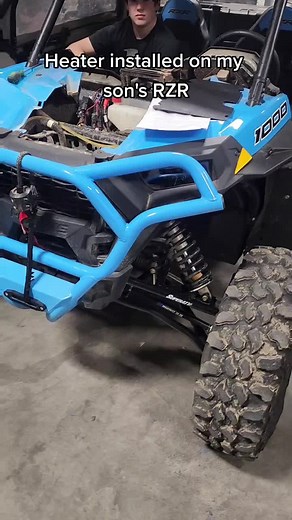 Instalación de kit de calefacción en RZR