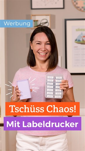 Tschüss Chaos! 🖨️ Dieser Labeldrucker schafft Ordnung beim Nähzubehör! ✨