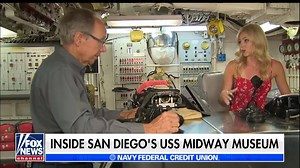 WATCH: Abby Hornacek gets an inside look at San Diego's USS Midway Museum. #ProudAmerican | Fox News