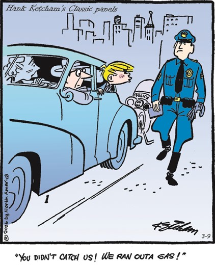 Dennis The Menace Comic Strip 2026-03-09 | Comics Kingdom