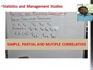 SIMPLE, PARTIAL AND MULTIPLE CORRELATION #LearnSTATISTICS with Venugopalan.P.K