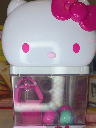 Hello Kitty Mini Claw Machine (Sanrio) - ASMR TOY VIDEO To BUY a similar item on Amazon.ca, please click the link below: https://amzn.to/4rJKgBm #asmr #hellokitty #sanrio #clawmachine #fyp