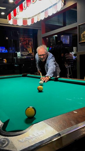 #TheHustler" peter filling in for @paulnewman #eightball #poolshark | Peter Cosco