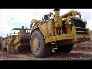 CAT 657 & 651 scrapers