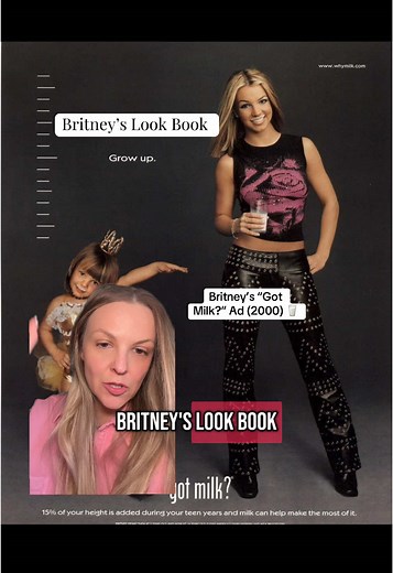 Britney Spears' Iconic Got Milk? Ad from 2000