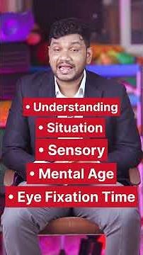 how to solve eye contact issue in autism
