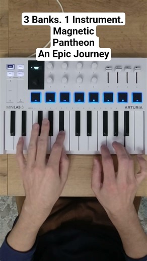 3 sound banks - one instrument #synthesizer #electronicmusic #soundesign #arturia #uhe #synth