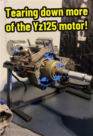 Yz125 Engine Tear Down: Remove Flywheel and Stator Plate