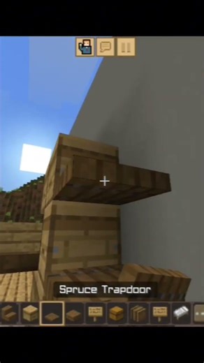 Minecraft+2 Furniture build hacks #shorts #minecraft #ankurplays #viral part 2