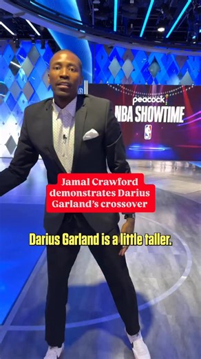 Crossover class is in session with Professor Crawford. 🎥 FanDuel Sports Network Ohio | NBA on NBC and Peacock