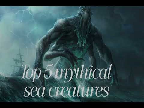 Top 5 🌍mythical sea creatures in the world 😱