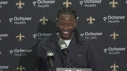 Alvin Kamara | Saints-Raiders Postgame