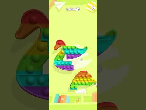 Fidget toys interesting pop it game play