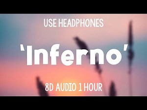 Sub Urban & Bella Poarch - Inferno | 1 Hour Loop (8D Audio)