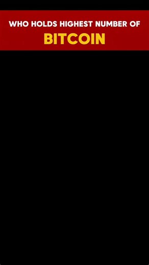 Phoenix Wealth | Bhargava S on Instagram: "This chart shows the Top 5 Bitcoin Holders in the world. Leading the list is Satoshi Nakamoto, the mysterious creator of Bitcoin, holding about 1,096,358 BTC. He’s followed by Brian Armstrong (Coinbase) with 922,670 BTC, Larry Fink (BlackRock) with 768,562 BTC, Changpeng Zhao (Binance) holding 616,221 BTC, and Michael Saylor (MicroStrategy) with 466,427 BTC. Together, these five control a significant share of the global Bitcoin supply. finance, investin