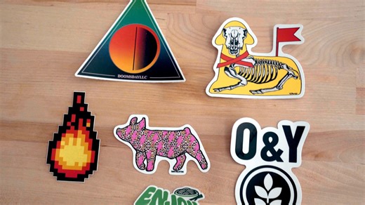 Any size. Any shape. Any finish. You can trust that your designs will stand out from the crowd when you order from Sticky Brand! What will you design today?  https://bit.ly/3JnyNTH | The Sticky Brand | Facebook